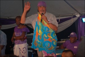 bouterse in binnenland