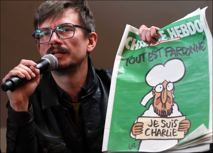 charlie hebdo cartoonist