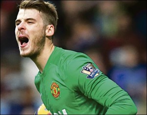 de gea arriveert