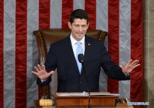 US- Rep. Paul Ryan was officially elected