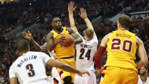 Cleveland hard onderuit in Portland