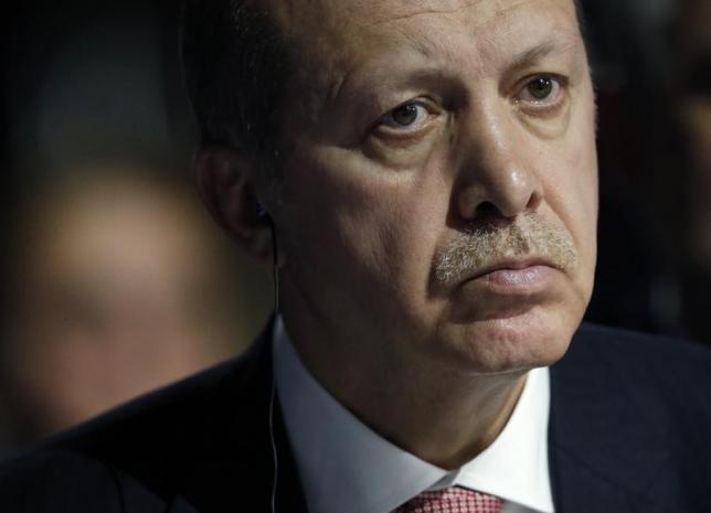 Turkish President Tayyip Erdogan attends the opening session of the World Climate Change Conference 2015 (COP21) at Le Bourget, near Paris, France, November 30, 2015.          REUTERS/Christian Hartmann