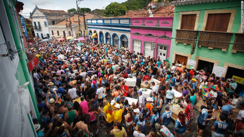 Brazilians celebrate Carnival