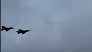 15-U.S. fighter jets in flyover in Guyana