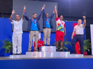 Team Suriname verovert de derde plaats tijdens het Caribbean Bocce Tournament