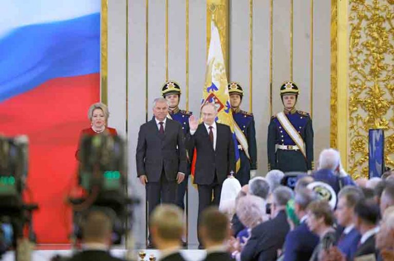 ZEKER-PLAATSEN--Putin-inaugurated-as-president-for-fifth-term