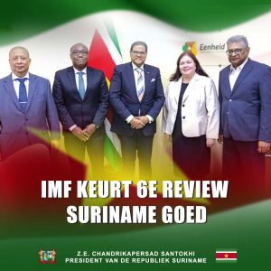 7 Suriname en IMF bereiken akkoord