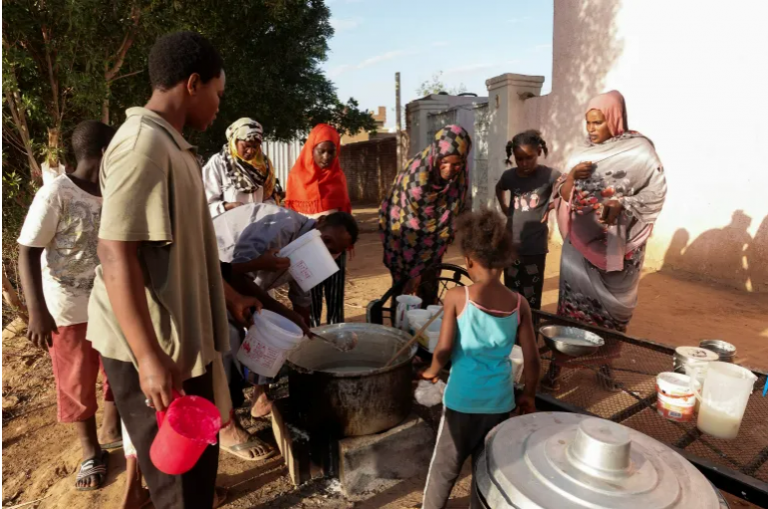 Dozens killed near Sudan’s capital as UN warns of soaring displacement