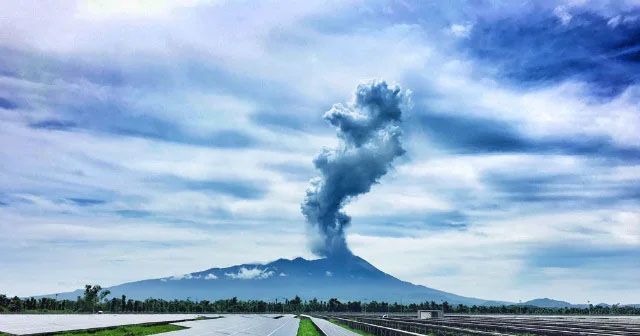 Mount Kanlaon volcano erupts sending 3-mile ash plume into the sky