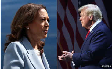 3 ()4.00 uur) Harris dares Trump to debate her 'Donald, say it to my face'