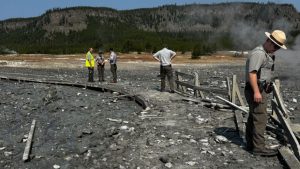 3 Yellowstone blast sends visitors