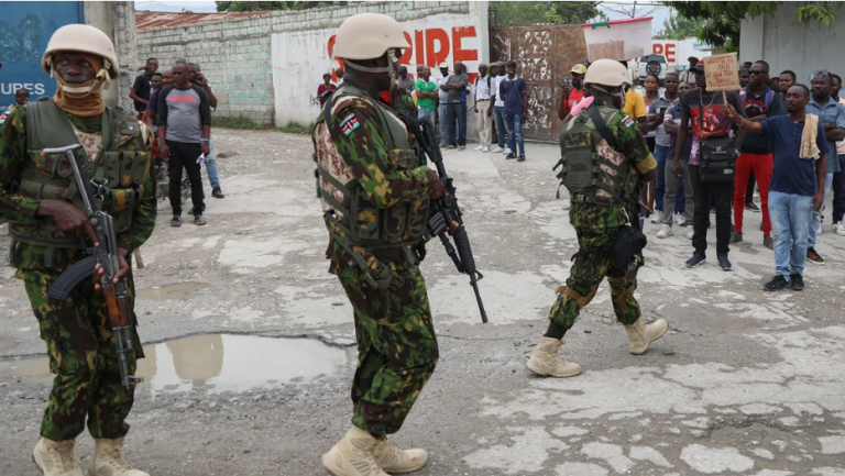 7 (04.00 uur) Kenyan police deployed to Haiti haven’t received full promised salary in two months