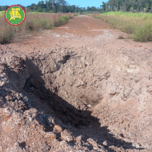 8 Weer illegale landingsbaan te Goliath