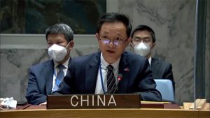 Chinese envoy urges countries concerned to immediately lift all unilateral sanctions