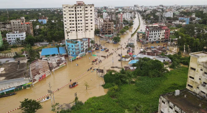 Floods kill more than 30 and impact millions in Bangladesh