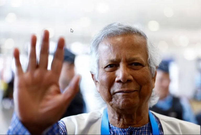 Muhammad Yunus heads home to lead Bangladesh interim government