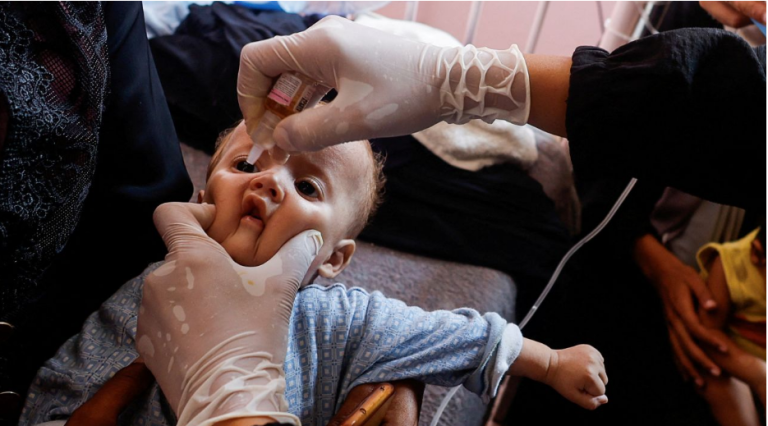 1 (14.00 uur) 560,000 children in Gaza vaccinated against polio as first round of campaign ends