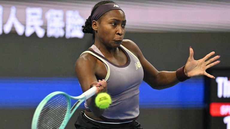 13.00 Gauff knokt zich naar finale WTA-toernooi in Peking