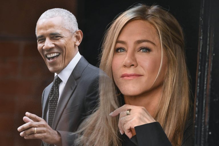 Jennifer Aniston reageert op geruchten Obama