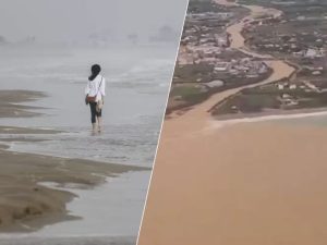 Zee spoelt lichamen terug op stranden