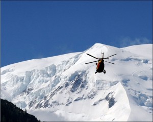 zes franse skiers