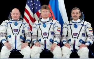 drie astronauten