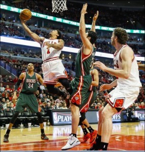 derrick rose bezorgt