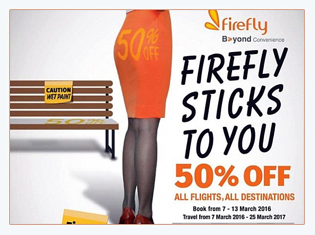 'Come grab it real fast' Budget airline apologizes for sexist adverts