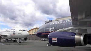 1 Airbus-toestel van United Airlines verliest onderdeel na vertrek