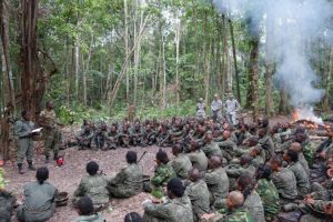 Surinamese troops being trained for Haiti mission