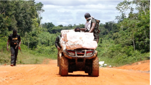 1 (21.00 uur) Police Officers suspected of facilitating movement of illegal aircraft and drugs in interior district