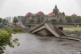 5 (02.00uur)Werkzaamheden bij ingestorte brug in Dresden voorlopig afgerond