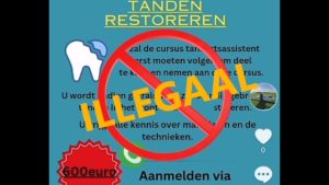 1 Inval bij niet-geregistreerde