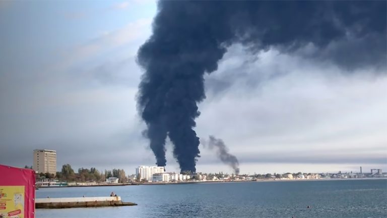 1 Ukraine strikes oil depot