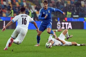 Paolo Maldini_s zoon Daniel debuteert v... overwinning op Israë