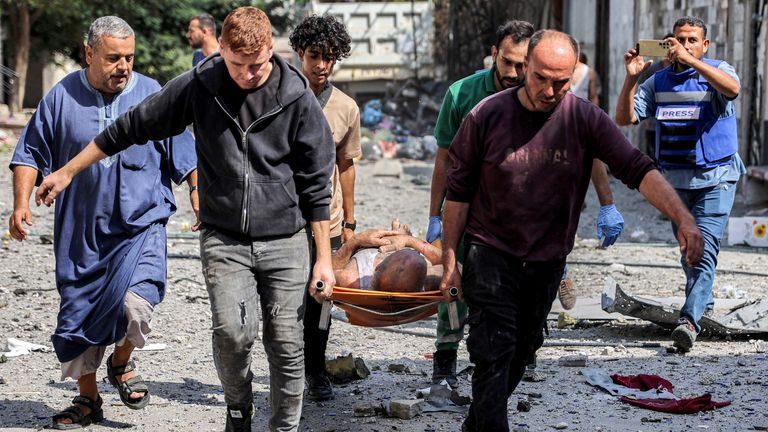 2 Palestijnen in Jabalia kunnen geen kant op