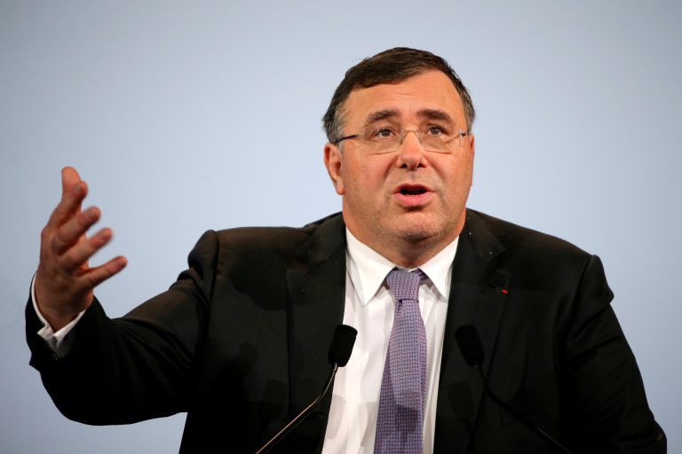 FILE PHOTO: French oil and gas company Total Chief Executive Officer Patrick Pouyanne attends a shareholders meeting in Paris, France, May 24, 2016. REUTERS/Charles Platiau/File Photo