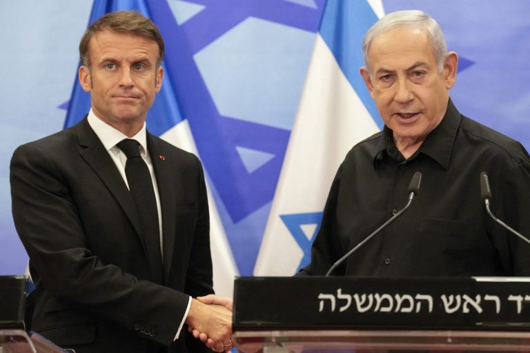 Netanyahu and Macron speak following French president’s