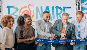 Bonaire verwelkomt eerste JetBlue-vlucht